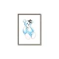 Picture of Blue Teddy _GroupedProduct_Rectangle_Portrait_Mini_ _GroupedProduct_Rectangle_Portrait_Canvas_Framed_