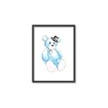 Picture of Blue Teddy _GroupedProduct_Rectangle_Portrait_Mini_ _GroupedProduct_Rectangle_Portrait_Canvas_Framed_