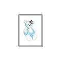 Picture of Blue Teddy _GroupedProduct_Rectangle_Portrait_Mini_ _GroupedProduct_Rectangle_Portrait_Canvas_Framed_