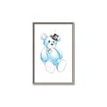 Picture of Blue Teddy _GroupedProduct_Rectangle_Portrait_Mini_ _GroupedProduct_Rectangle_Portrait_Canvas_Framed_