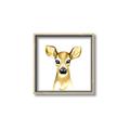 Picture of Woodland Doe _GroupedProduct_Square_Mini_ _GroupedProduct_Square_Canvas_Framed_