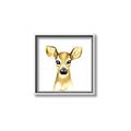 Picture of Woodland Doe _GroupedProduct_Square_Mini_ _GroupedProduct_Square_Canvas_Framed_