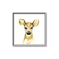 Picture of Woodland Doe _GroupedProduct_Square_Mini_ _GroupedProduct_Square_Canvas_Framed_