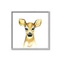 Picture of Woodland Doe _GroupedProduct_Square_Mini_ _GroupedProduct_Square_Canvas_Framed_