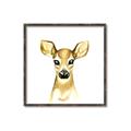 Picture of Woodland Doe _GroupedProduct_Square_Mini_ _GroupedProduct_Square_Canvas_Framed_