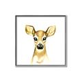 Picture of Woodland Doe _GroupedProduct_Square_Mini_ _GroupedProduct_Square_Canvas_Framed_