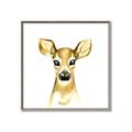 Picture of Woodland Doe _GroupedProduct_Square_Mini_ _GroupedProduct_Square_Canvas_Framed_