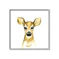 Picture of Woodland Doe _GroupedProduct_Square_Mini_ _GroupedProduct_Square_Canvas_Framed_