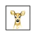Picture of Woodland Doe _GroupedProduct_Square_Mini_ _GroupedProduct_Square_Canvas_Framed_
