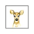 Picture of Woodland Doe _GroupedProduct_Square_Mini_ _GroupedProduct_Square_Canvas_Framed_