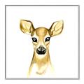 Picture of Woodland Doe _GroupedProduct_Square_Mini_ _GroupedProduct_Square_Canvas_Framed_