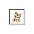 Picture of Woodland Wolf _GroupedProduct_Square_Mini_ _GroupedProduct_Square_Canvas_Framed_