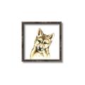 Picture of Woodland Wolf _GroupedProduct_Square_Mini_ _GroupedProduct_Square_Canvas_Framed_