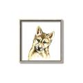 Picture of Woodland Wolf _GroupedProduct_Square_Mini_ _GroupedProduct_Square_Canvas_Framed_