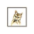 Picture of Woodland Wolf _GroupedProduct_Square_Mini_ _GroupedProduct_Square_Canvas_Framed_