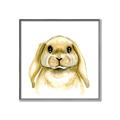 Picture of Woodland Bunny  _GroupedProduct_Square_Mini_ _GroupedProduct_Square_Canvas_Framed_