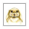 Picture of Woodland Bunny  _GroupedProduct_Square_Mini_ _GroupedProduct_Square_Canvas_Framed_