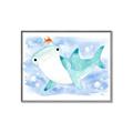 Picture of Ocean Friend I _GroupedProduct_Rectangle_Landscape_Mini_ _GroupedProduct_Rectangle_Landscape_Canvas_Framed_