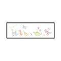 Picture of Dino Parade Full _GroupedProduct_Panel_Landscape_Mini_ _GroupedProduct_Panel_Landscape_Canvas_Framed_