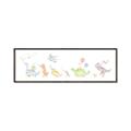 Picture of Dino Parade Full _GroupedProduct_Panel_Landscape_Mini_ _GroupedProduct_Panel_Landscape_Canvas_Framed_