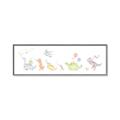 Picture of Dino Parade Full _GroupedProduct_Panel_Landscape_Mini_ _GroupedProduct_Panel_Landscape_Canvas_Framed_