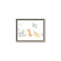 Picture of Dino Parade I _GroupedProduct_Rectangle_Landscape_Mini_ _GroupedProduct_Rectangle_Landscape_Canvas_Framed_