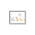 Picture of Dino Parade I _GroupedProduct_Rectangle_Landscape_Mini_ _GroupedProduct_Rectangle_Landscape_Canvas_Framed_