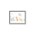 Picture of Dino Parade I _GroupedProduct_Rectangle_Landscape_Mini_ _GroupedProduct_Rectangle_Landscape_Canvas_Framed_