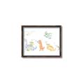 Picture of Dino Parade I _GroupedProduct_Rectangle_Landscape_Mini_ _GroupedProduct_Rectangle_Landscape_Canvas_Framed_