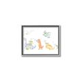 Picture of Dino Parade I _GroupedProduct_Rectangle_Landscape_Mini_ _GroupedProduct_Rectangle_Landscape_Canvas_Framed_