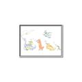Picture of Dino Parade I _GroupedProduct_Rectangle_Landscape_Mini_ _GroupedProduct_Rectangle_Landscape_Canvas_Framed_