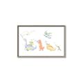Picture of Dino Parade I _GroupedProduct_Rectangle_Landscape_Mini_ _GroupedProduct_Rectangle_Landscape_Canvas_Framed_