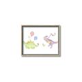 Picture of Dino Parade II _GroupedProduct_Rectangle_Landscape_Mini_ _GroupedProduct_Rectangle_Landscape_Canvas_Framed_