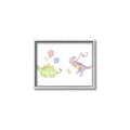 Picture of Dino Parade II _GroupedProduct_Rectangle_Landscape_Mini_ _GroupedProduct_Rectangle_Landscape_Canvas_Framed_