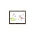 Picture of Dino Parade II _GroupedProduct_Rectangle_Landscape_Mini_ _GroupedProduct_Rectangle_Landscape_Canvas_Framed_