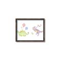 Picture of Dino Parade II _GroupedProduct_Rectangle_Landscape_Mini_ _GroupedProduct_Rectangle_Landscape_Canvas_Framed_