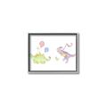 Picture of Dino Parade II _GroupedProduct_Rectangle_Landscape_Mini_ _GroupedProduct_Rectangle_Landscape_Canvas_Framed_