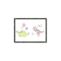 Picture of Dino Parade II _GroupedProduct_Rectangle_Landscape_Mini_ _GroupedProduct_Rectangle_Landscape_Canvas_Framed_