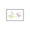 Picture of Dino Parade II _GroupedProduct_Rectangle_Landscape_Mini_ _GroupedProduct_Rectangle_Landscape_Canvas_Framed_