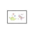 Picture of Dino Parade II _GroupedProduct_Rectangle_Landscape_Mini_ _GroupedProduct_Rectangle_Landscape_Canvas_Framed_