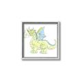 Picture of Dragon  _GroupedProduct_Square_Mini_ _GroupedProduct_Square_Canvas_Framed_