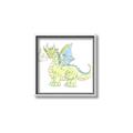 Picture of Dragon  _GroupedProduct_Square_Mini_ _GroupedProduct_Square_Canvas_Framed_