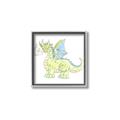 Picture of Dragon  _GroupedProduct_Square_Mini_ _GroupedProduct_Square_Canvas_Framed_