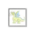 Picture of Dragon  _GroupedProduct_Square_Mini_ _GroupedProduct_Square_Canvas_Framed_