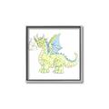 Picture of Dragon  _GroupedProduct_Square_Mini_ _GroupedProduct_Square_Canvas_Framed_