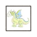 Picture of Dragon  _GroupedProduct_Square_Mini_ _GroupedProduct_Square_Canvas_Framed_