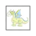 Picture of Dragon  _GroupedProduct_Square_Mini_ _GroupedProduct_Square_Canvas_Framed_