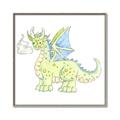 Picture of Dragon  _GroupedProduct_Square_Mini_ _GroupedProduct_Square_Canvas_Framed_