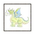 Picture of Dragon  _GroupedProduct_Square_Mini_ _GroupedProduct_Square_Canvas_Framed_