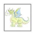 Picture of Dragon  _GroupedProduct_Square_Mini_ _GroupedProduct_Square_Canvas_Framed_